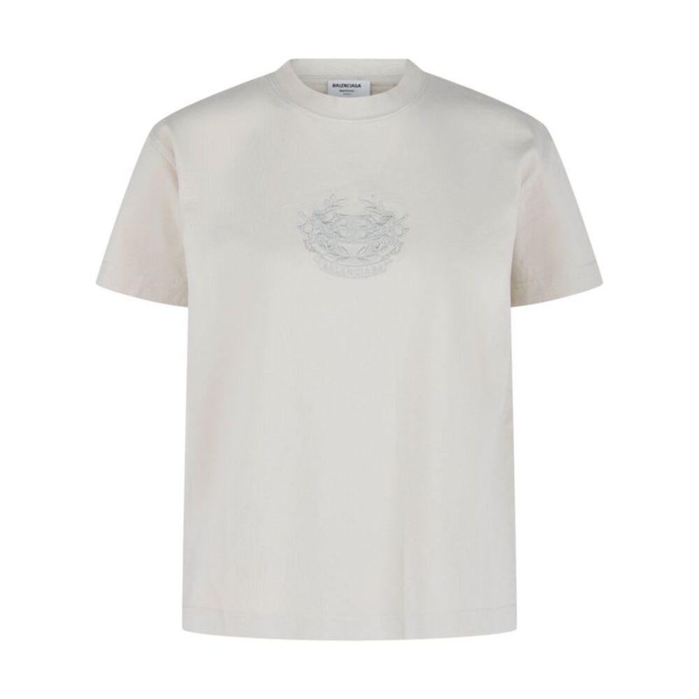 Balenciaga Lion's Laurel Small-Fit T-Shirt Multi Womens